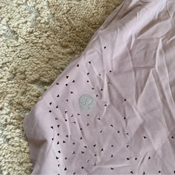 Lululemon Set Free Run Tank in Smoky Blush Workout Top: 14 - Picture 6 of 8